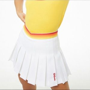 Forever 21 X Wilson tennis skirt
